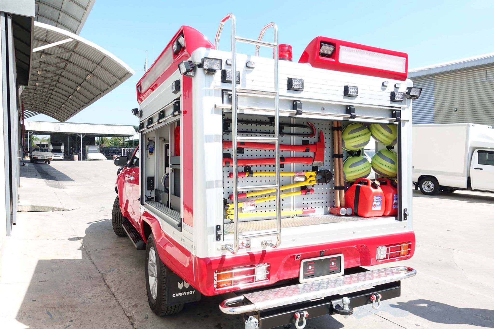 Carryboy Fahrgestellaufbau Modell Fire Rescue