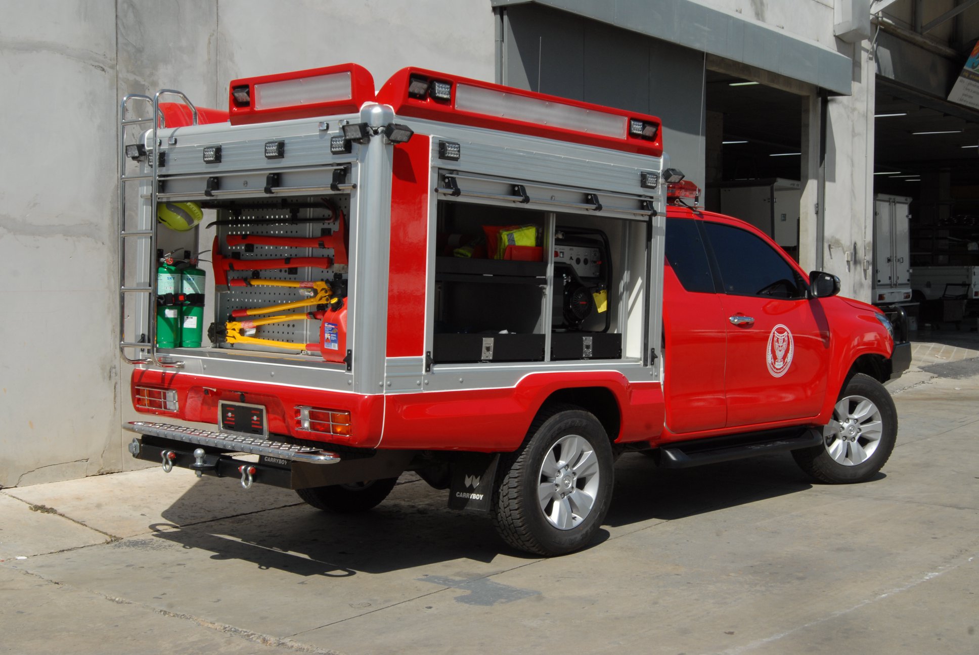 Carryboy Fahrgestellaufbau Modell Fire Rescue