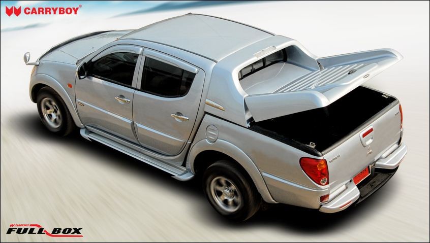CARRYBOY Ladeflächenabdeckung Deckel für Toyota Hilux Vigo Doppelkabine 2005-2015