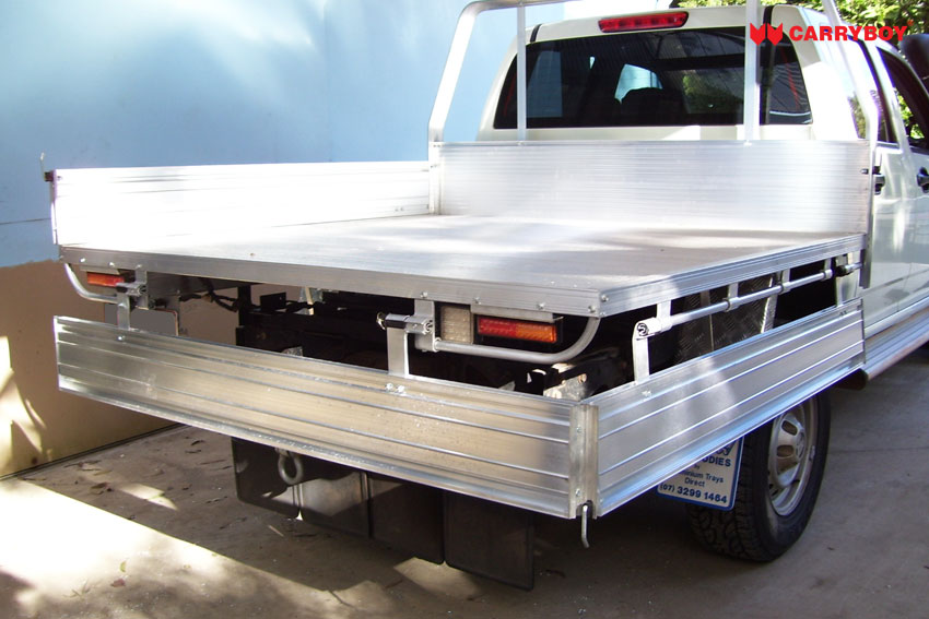 Carryboy Fahrgestellaufbau Aluminium ultraleicht Ladefläche Pickup Doppelkabine