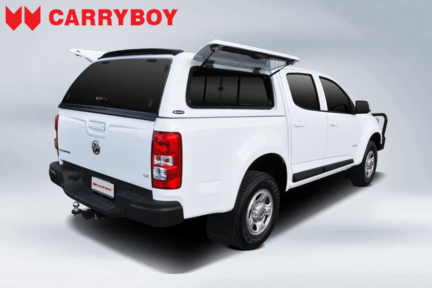 CARRYBOY Hardtop mit festen Seitenklappen SOK-MNDF Fiat Fullback Doppelkabine sicher abschließbar