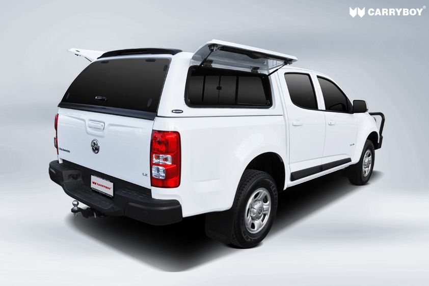 CARRYBOY Hardtop mit geschlossenen Klappen SOK-IRD Isuzu D-Max Doppelkabine 2017-2020 GFK Hardtop inklusive Dachreling CARRYBOY Hardtop mit geschlossenen Klappen SOK-IRD Isuzu D-Max Doppelkabine 2017-2020 GFK Hardtop inklusive Dachreling