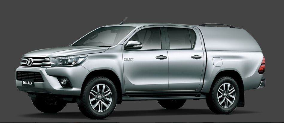 CARRYBOY Hardtop 560oS-TRD Toyota Hilux Revo Invincible 2016+ Doppelkabine GFK extrem stabil CARRYBOY Hardtop 560oS-TRD Toyota Hilux Revo Invincible 2016+ Doppelkabine GFK extrem stabil