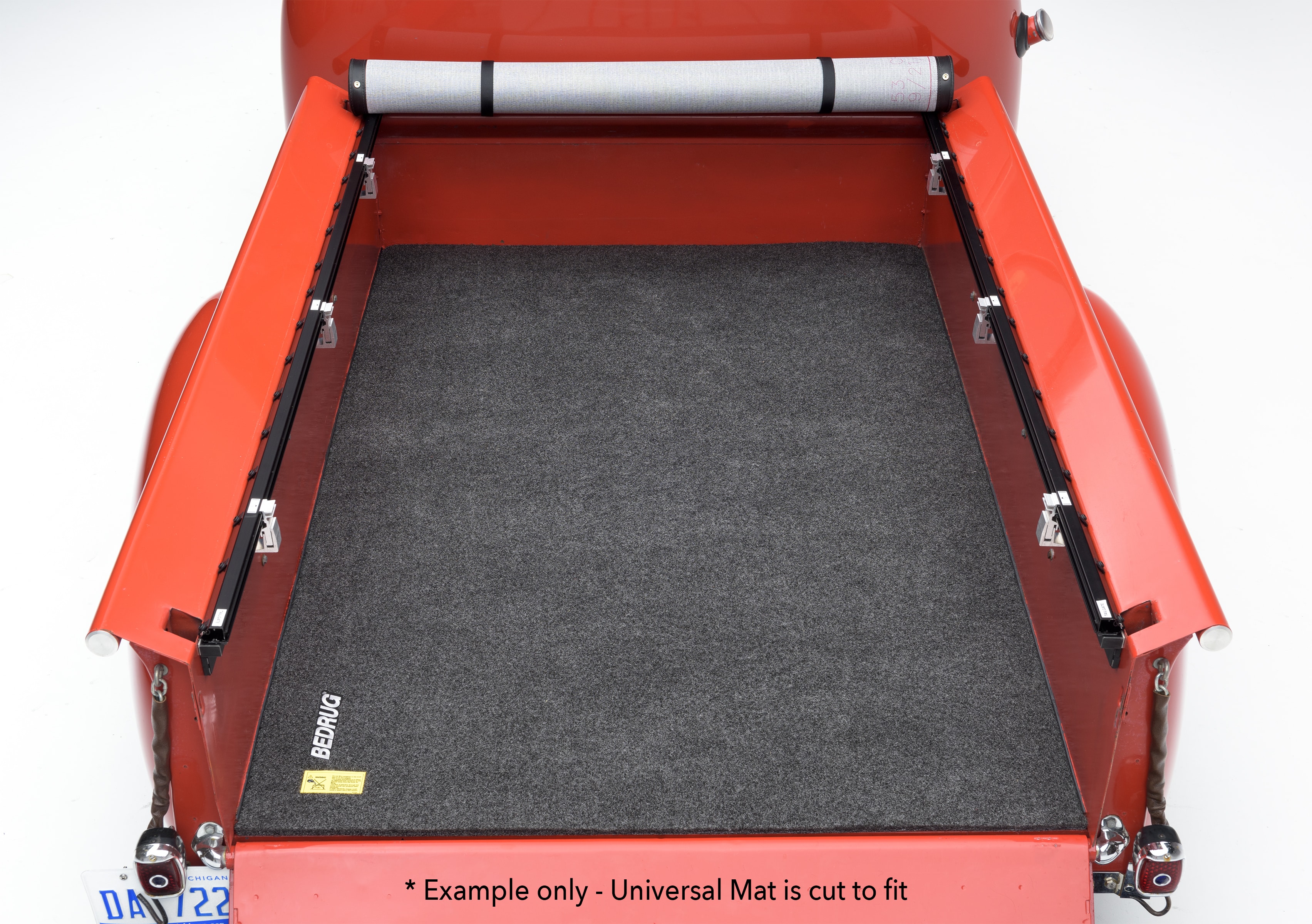 Universal Pickup Antirutschmatte mit weicher Oberfläche und Polsterung_in der Ladefläche