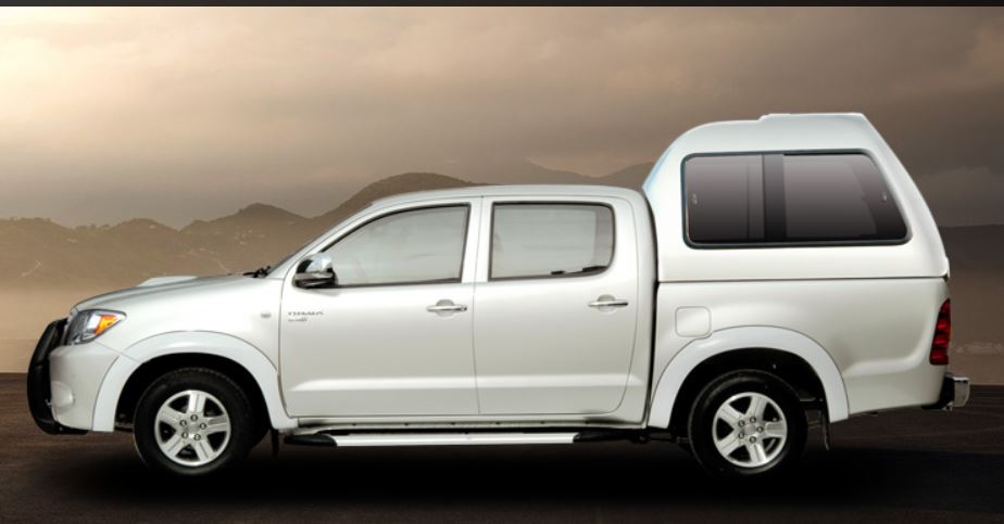 Carryboy Hardtop in Übergröße für Toyota Hilux Doppelkabine | Seitenansicht