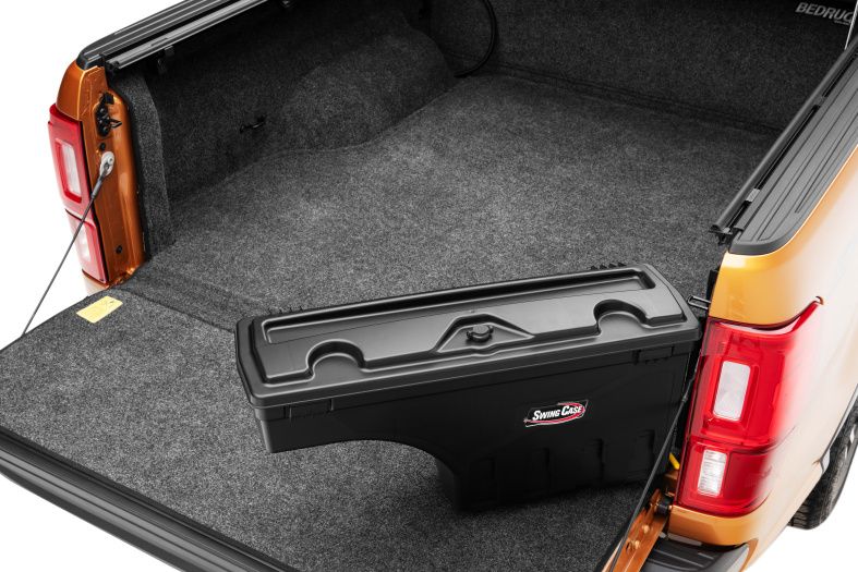 NOVISauto CARRYBOY Pickup Ladeflächen Werkzeugbox Staubox schwenkbar für GMC Sierra / Chevrolet Silverado 2012-2018 