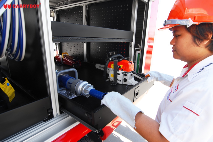 Carryboy Fahrgestellaufbau Modell Fire Rescue