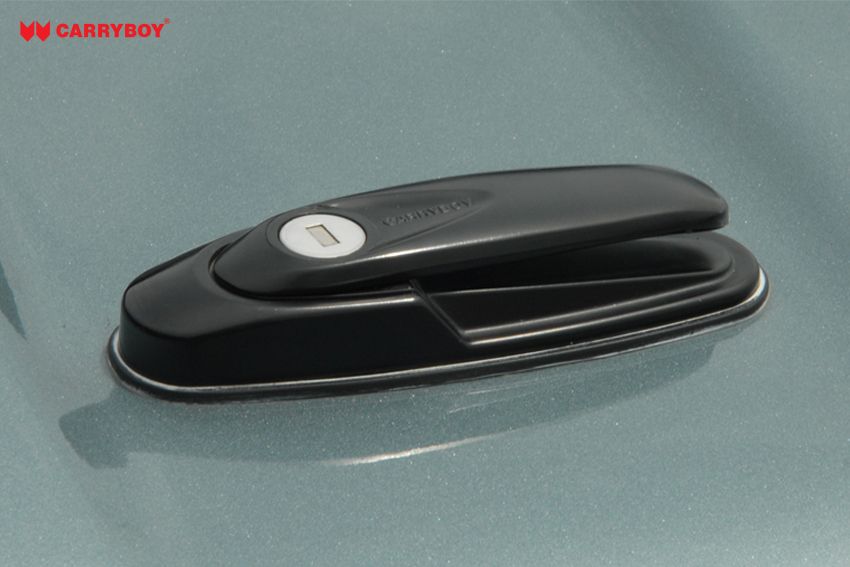 CARRYBOY Laderaumabdeckung Pickup mit Motorhub SMX Deckel auf Kabinenhöhe einstellbar sicher abschließbar CARRYBOY Laderaumabdeckung Pickup mit Motorhub SMX Deckel auf Kabinenhöhe einstellbar sicher abschließbar