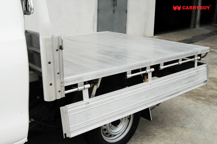 Carryboy Fahrgestellaufbau Leichtbau Aluminiumladefläche Alutray 790 Extrakabine Pickup