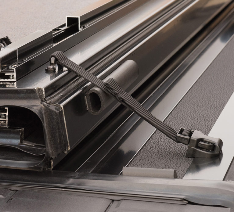 NOVISAUTO Laderaumabdeckung Festabdeckung zum Falten G2 für Ford Ranger Extrakabine verstärkte Scharniere offen fahrbar NOVISauto Laderaumabdeckung G2 - Fest zum Falten - BKFRC12