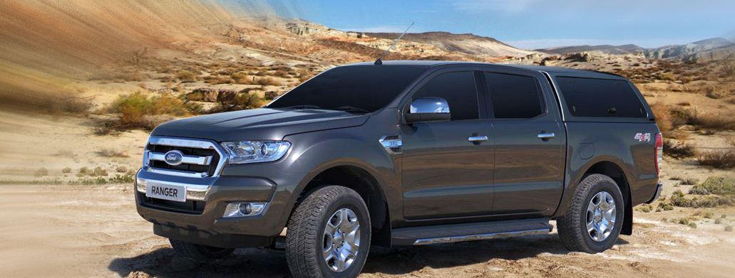 Ford Ranger Hardtop mit Glasklappen Carryboy