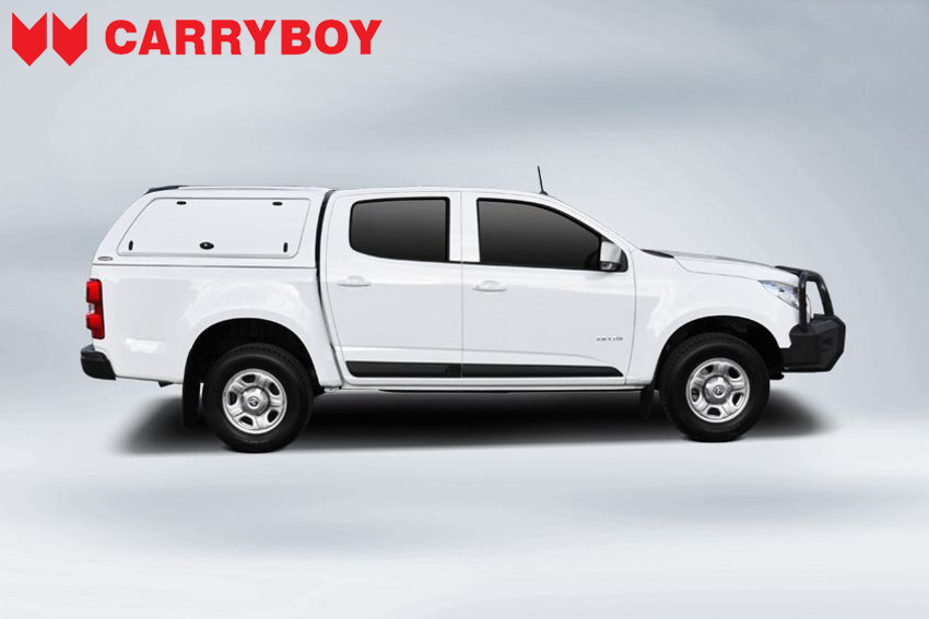 CARRYBOY Hardtop mit festen Seitenklappen SOK-MNDF Fiat Fullback Doppelkabine Wagenfarbe
