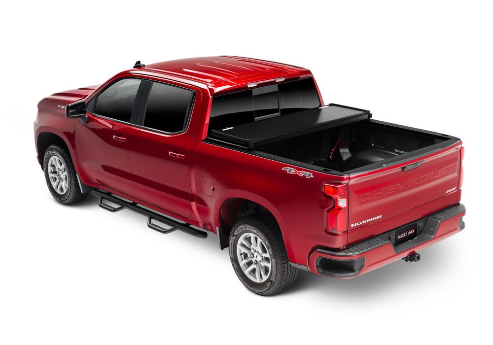 NOVISauto Laderaumabdeckung Rugged Cover für Mitsubishi L200 Extrakabine geöffnet fahrbar NOVISauto Laderaumabdeckung RUGGEDCOVER - Fest zum Falten - RLMC15