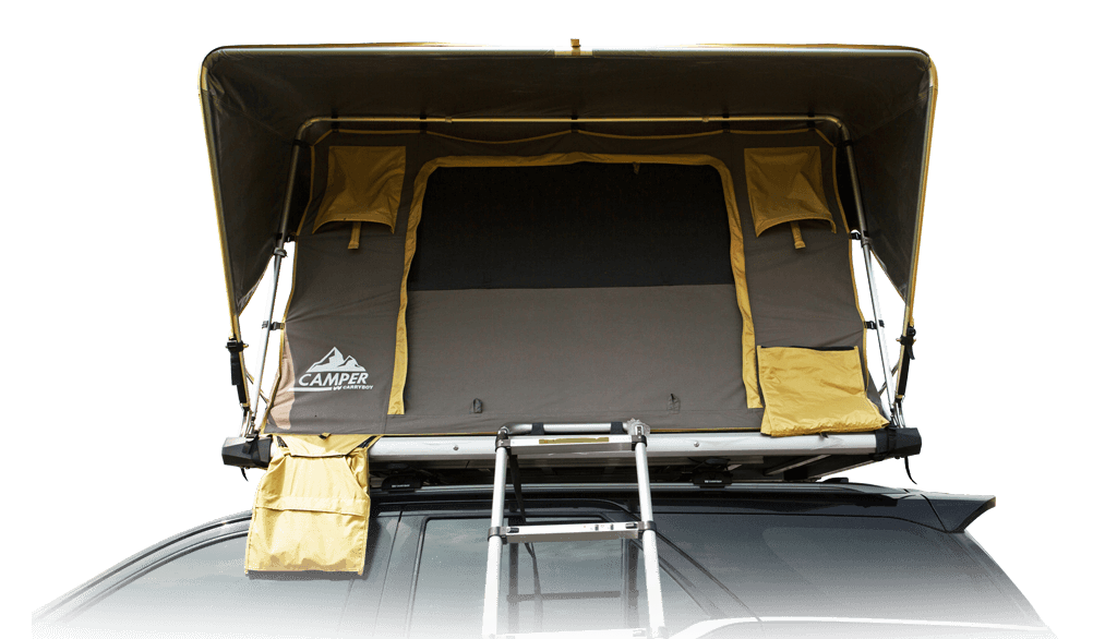 Carryboy Camper Dachzelt für 2 bis 3 Personen für alle Fahrzeuge mit Leiter zum Einstieg