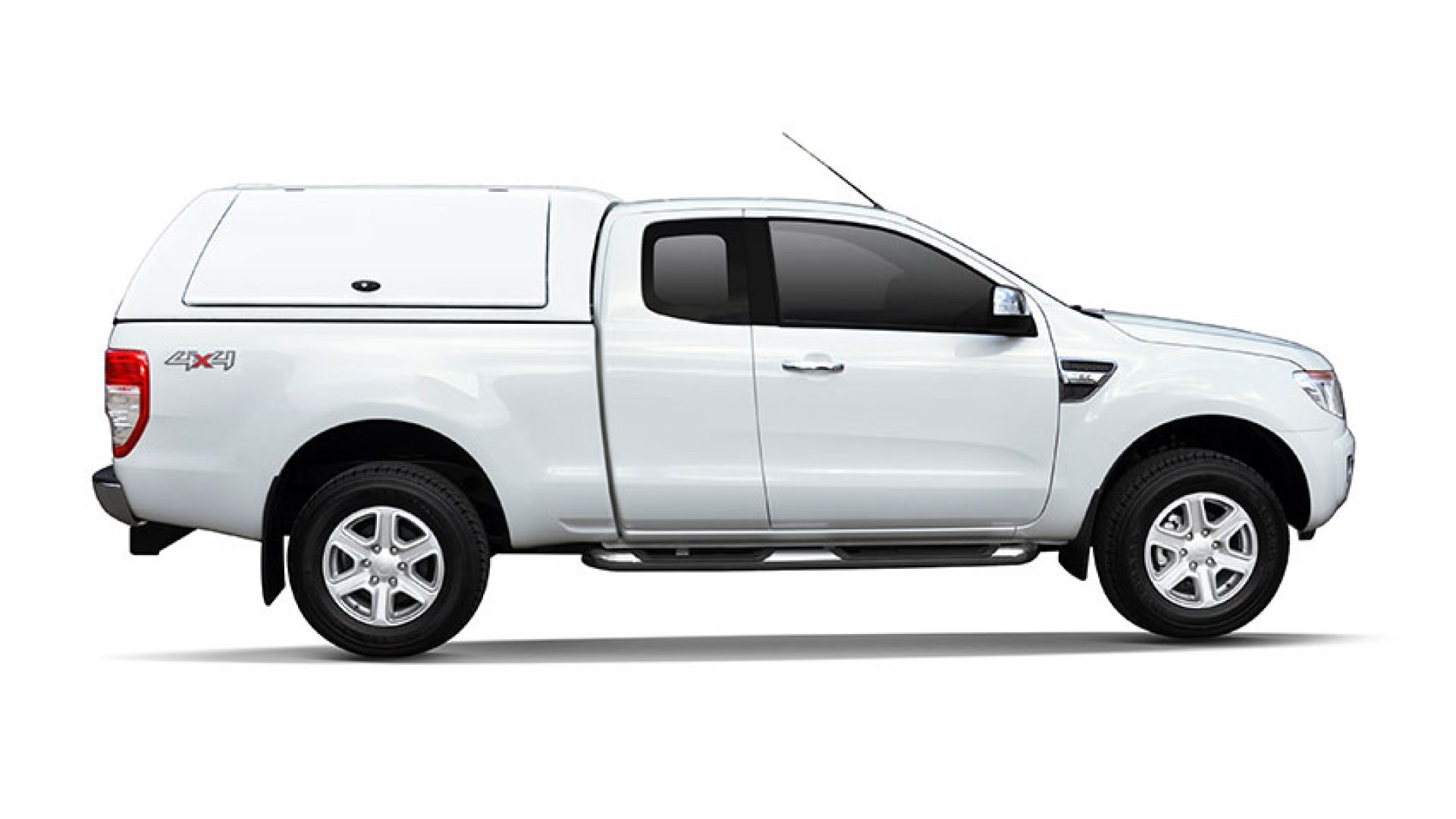 Hardtop Ford Ranger Extrakabine WM 2012 - 2022 mit Klappen aus GFK ...